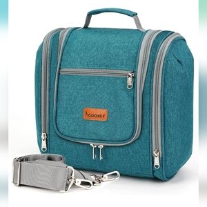 Coosky Extra Large Toiletry Bag for Women and Men Blue NWT